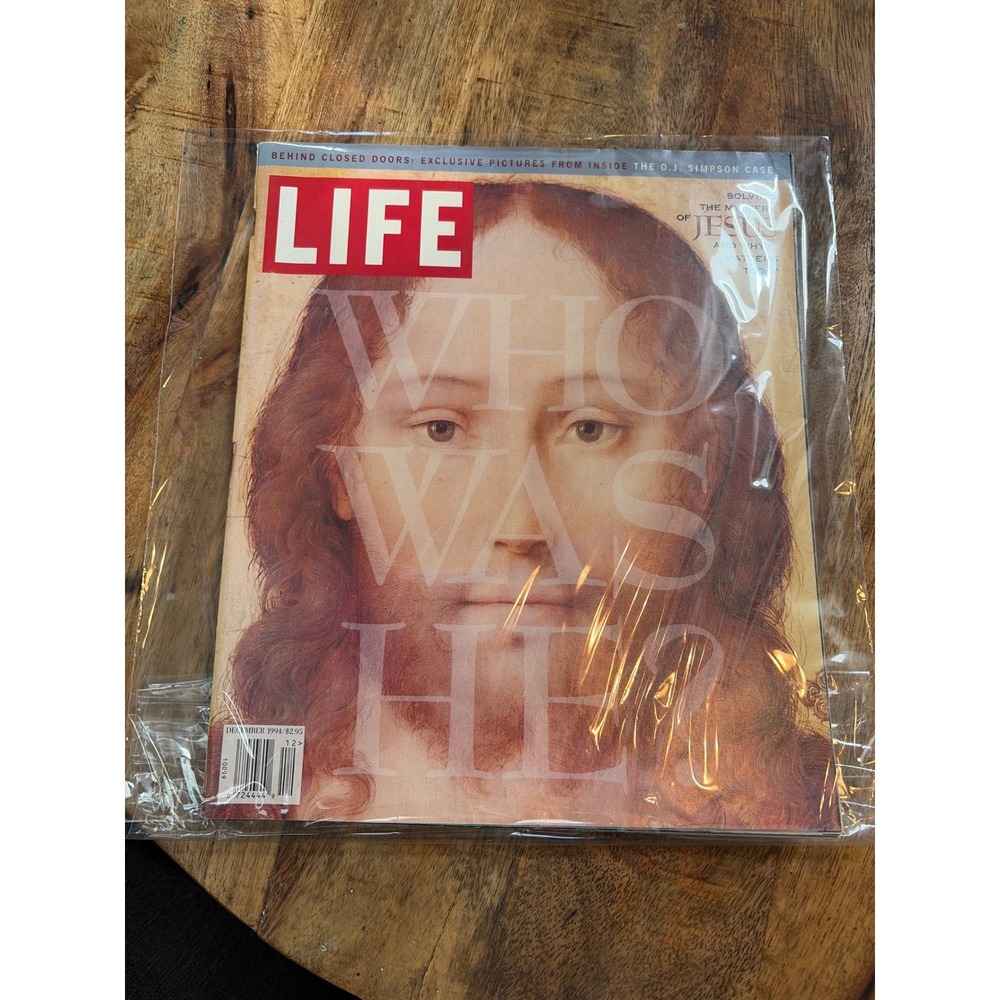Vintage LIFE Magazine Dec 1994 Jesus Cover OJ Simpson Case Kool Cigarette Ad